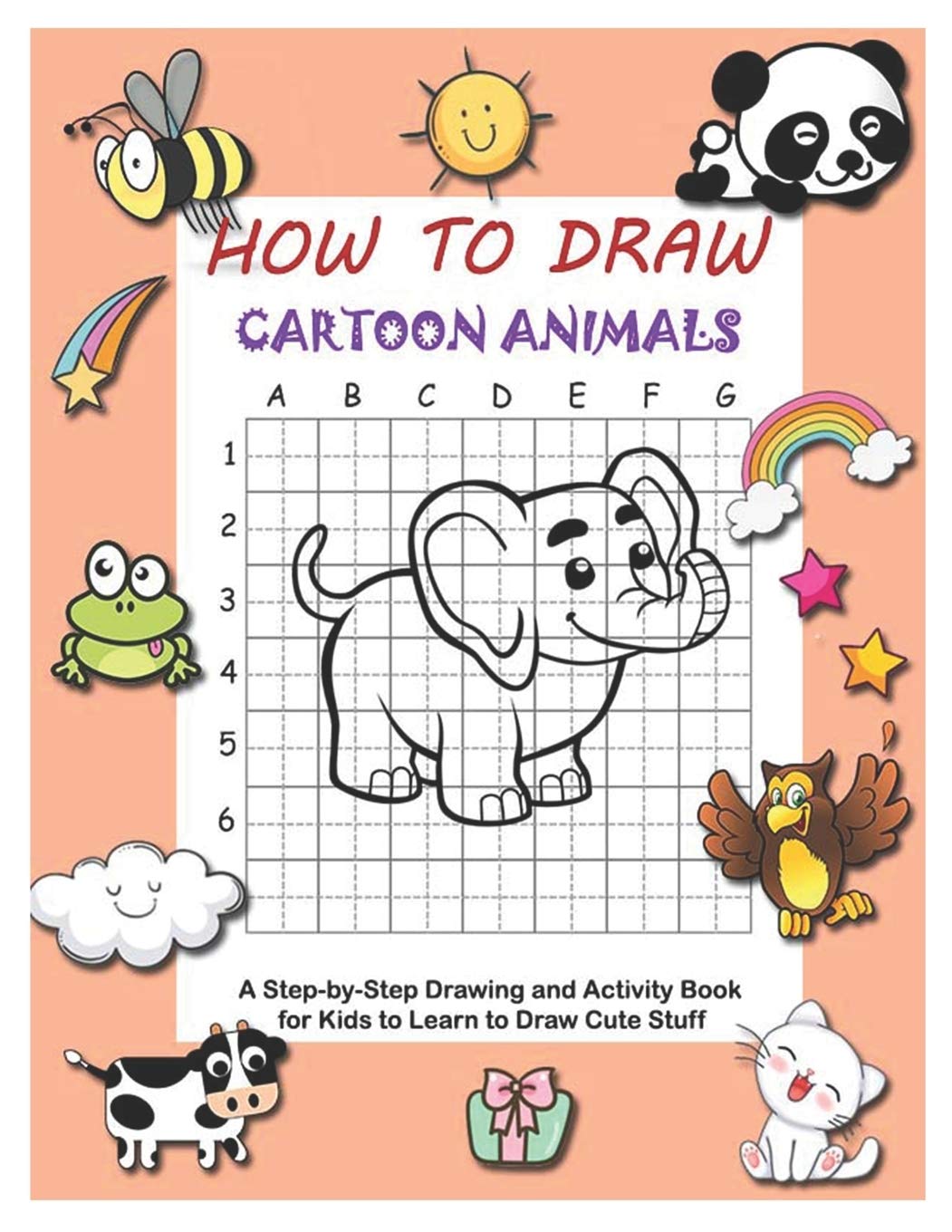 How to Draw Cartoon Animals (1 book series) Kindle Edition
