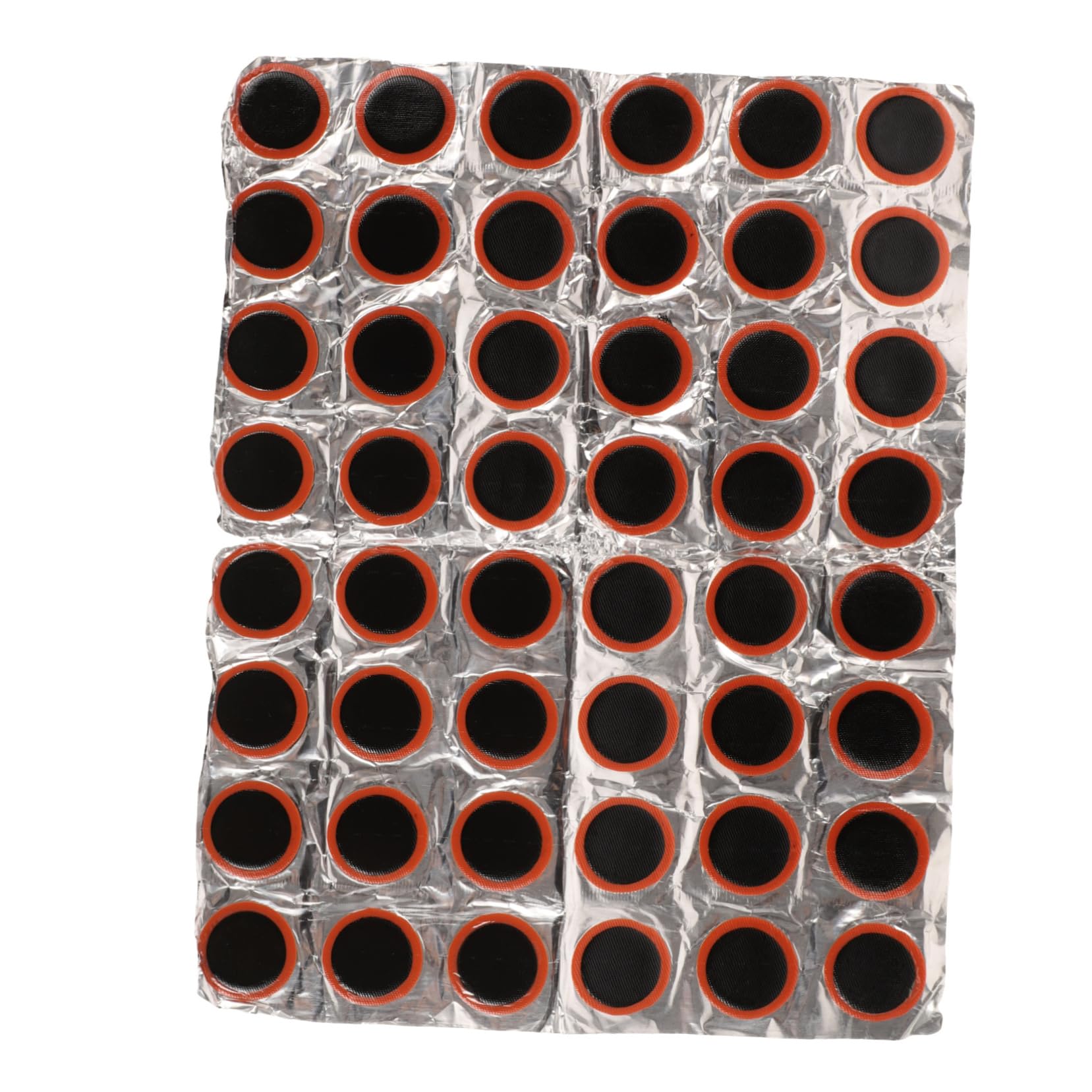 Garneck 48 Pcs Bike Patch Kit Durable Tire Repair Tools for Bicycles Motorcycles and Electric Vehicles Inner Tube Repair Patches for Punctured Tires