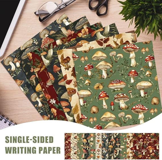 48 Sheets Floral Scrapbook Paper，6x6 Inch Vintage Patterned Craft Paper for Scrapbooking, Decoupage, Card Making, DIY Journaling and Photo Albums (N)