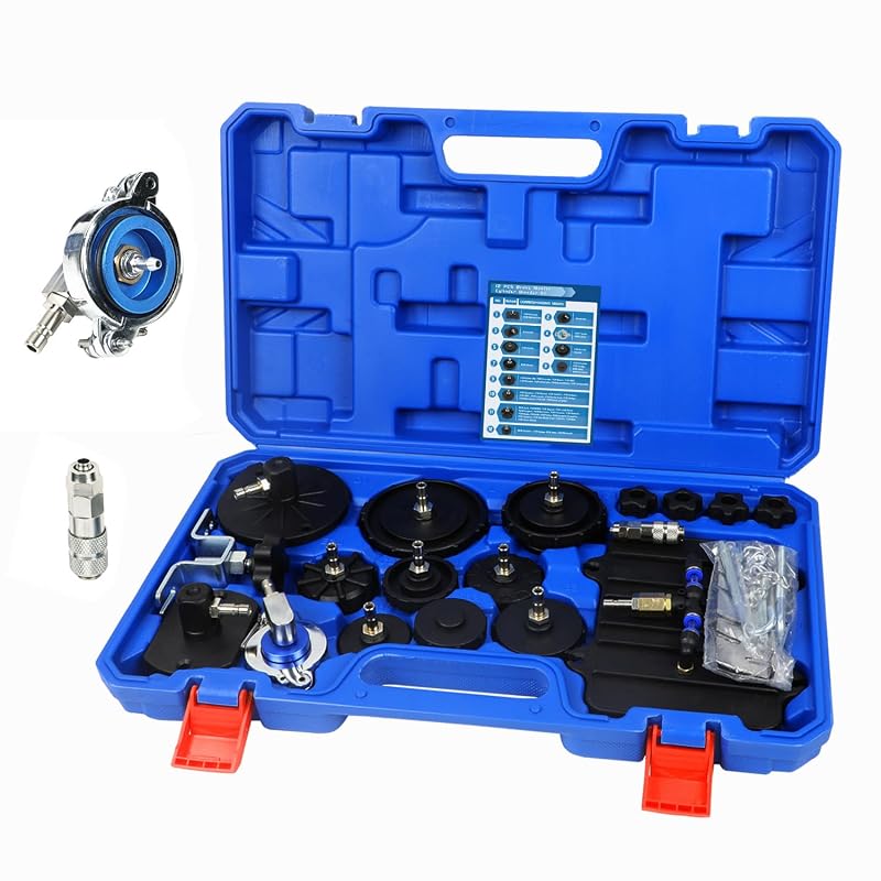 Kit de Sangria para Cilindro Mestre de Freio LINXINO com Adaptadores e Conector Rápido Japonês, 12 peças