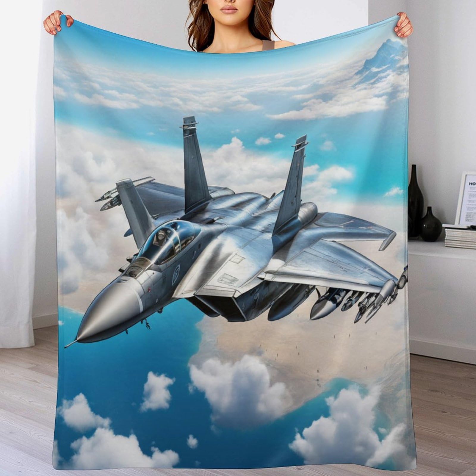 Couverture canapé chaude en flannel douce pour salon lit 150x200cm