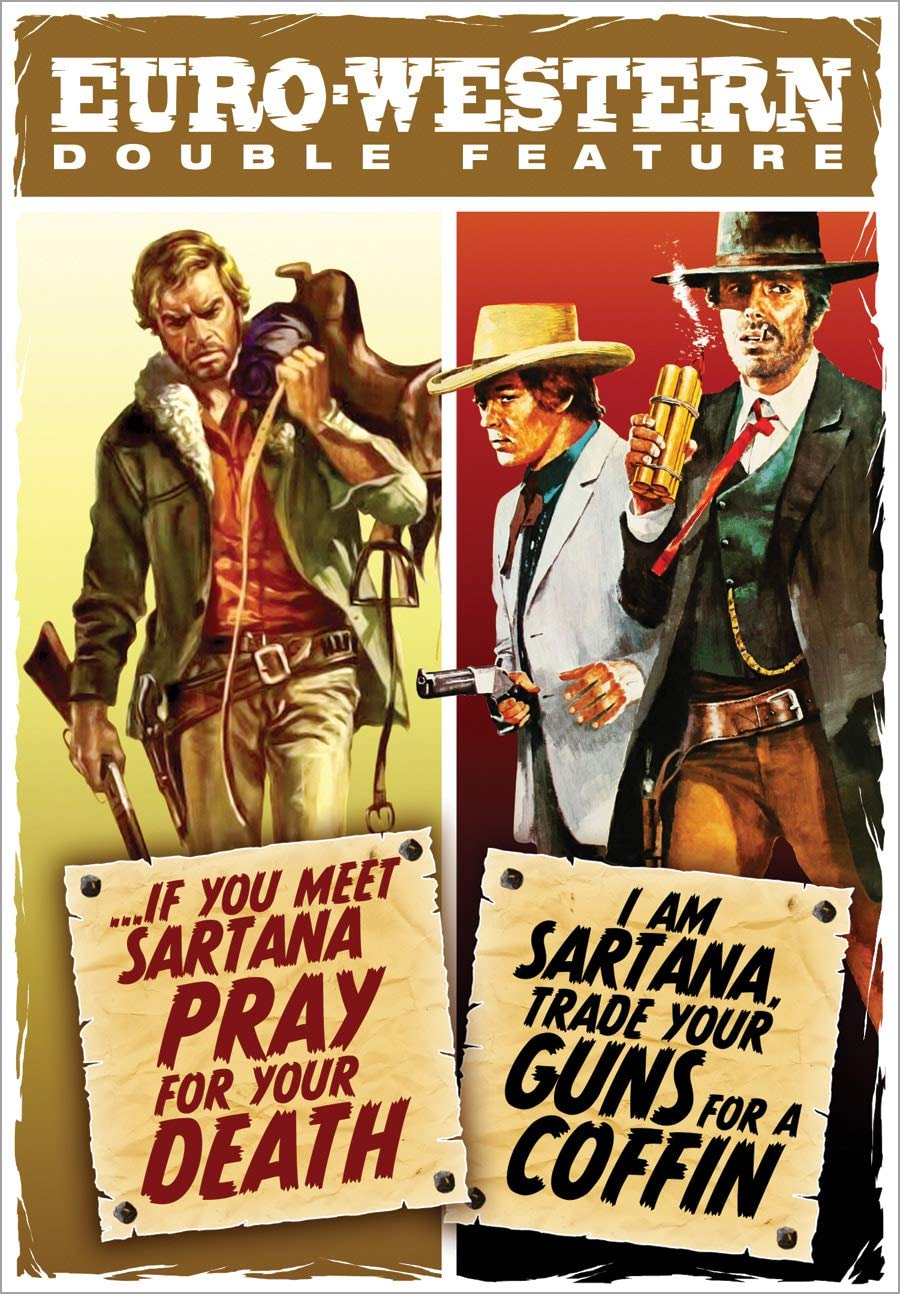 Spaghetti Western Double Feature DVD ideal para tardes de cine clásico en casa y maratón de acción