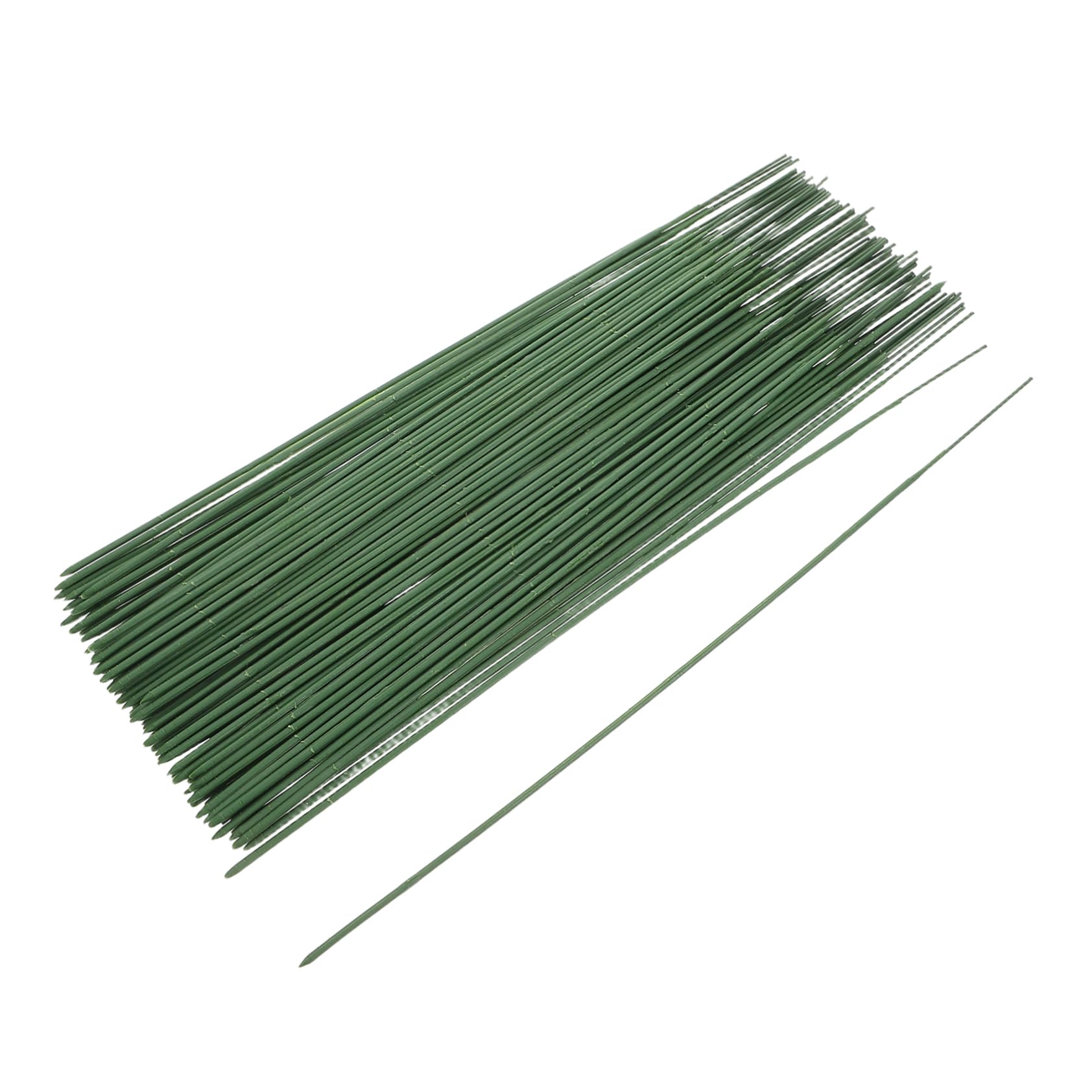 ERINGOGO Flower Making Supplies: 100pcs 25cm Tulip Wire Stems for Artificial Flowers Floral Arrangement Wire