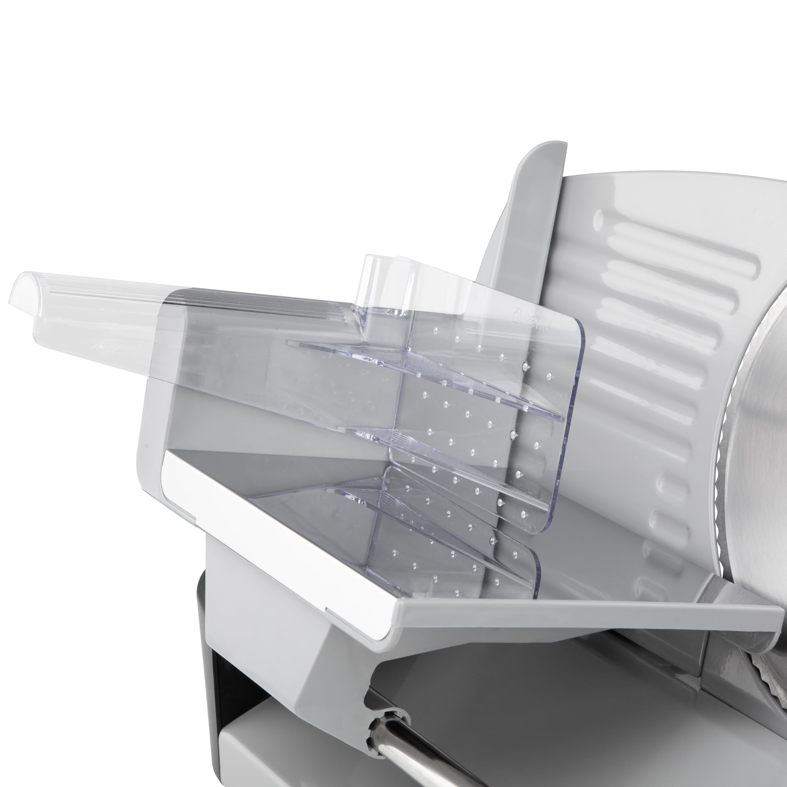 Orbegozo MS 4580 Cortafiambres de Acero Inoxidable, 150 W, 40 x 25 x 23 cm, Ajuste de Grosor 0-15 mm, Cuchilla de 190 mm