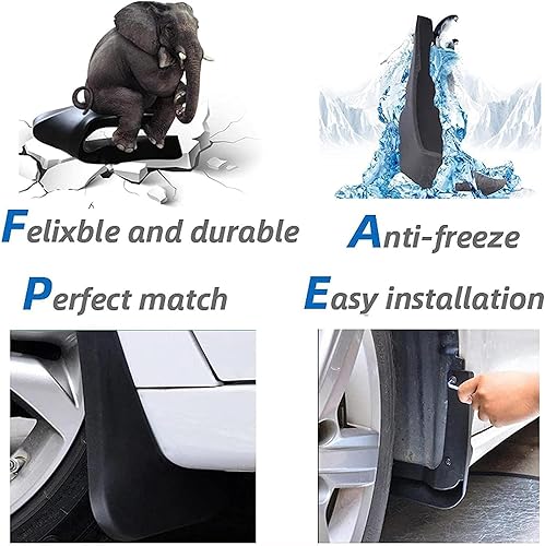 Miniatura 5 de Protectores contra salpicaduras compatibles con L-incoln Corsair 2020-2021, accesorios personalizados delanteros y traseros, kit de guardabarros