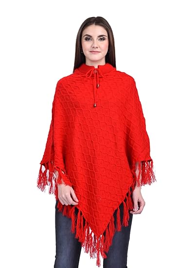 woolen poncho dress