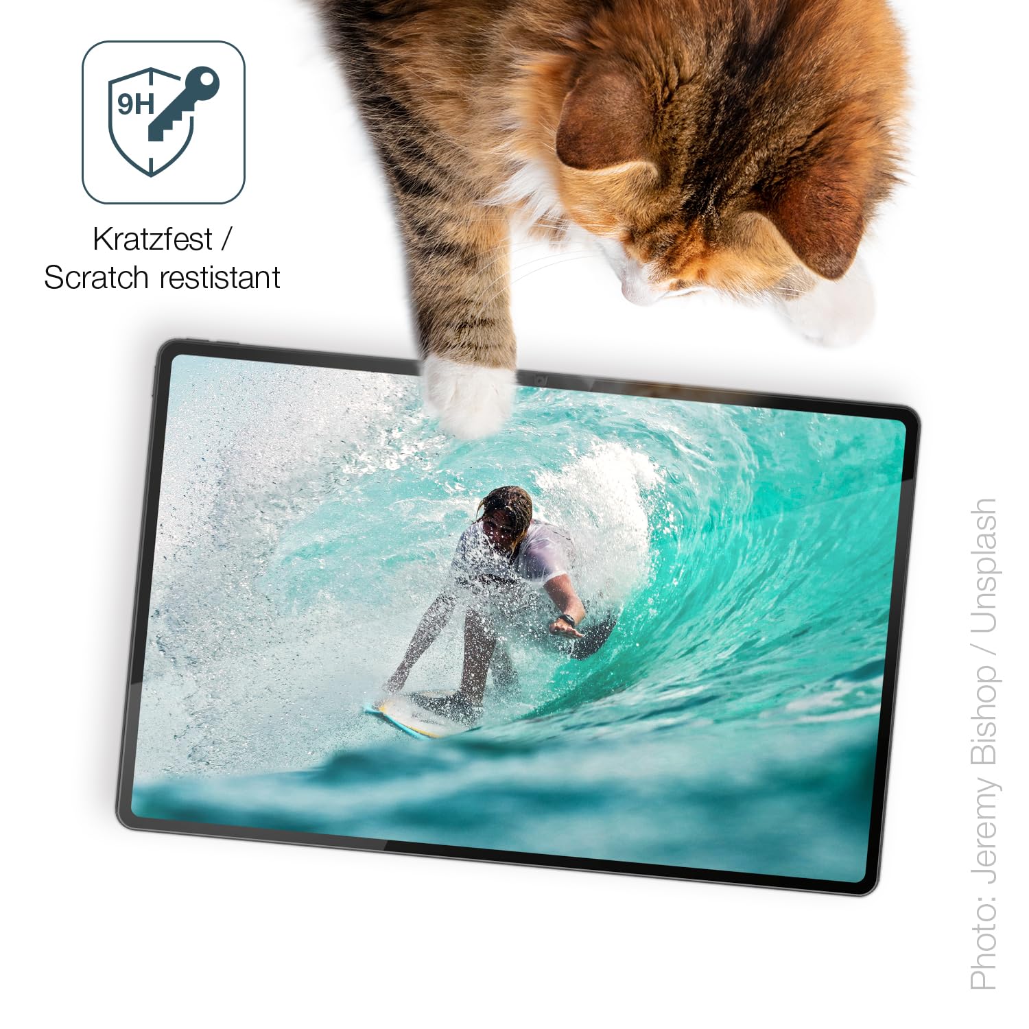dipos 2x Protector de Pantalla 9H claro para Lenovo Tab Extreme | Transparente, no se rompe ni astilla, no es cristal, antigolpes, antiarañazos, sin burbujas, apto para fundas, autoadhesivo