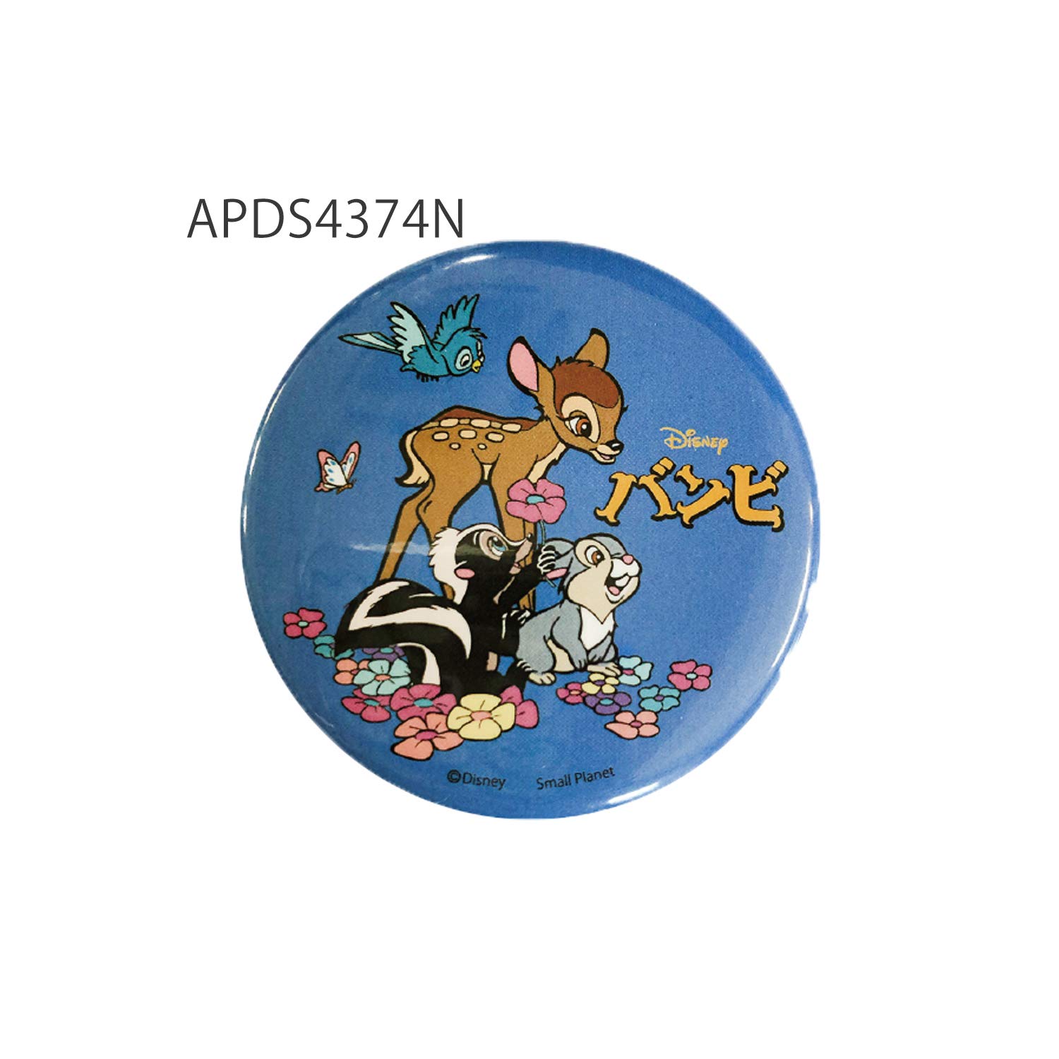 Amazon | ディズニー ノスタルジカ 缶バッジ バンビ APDS4374N