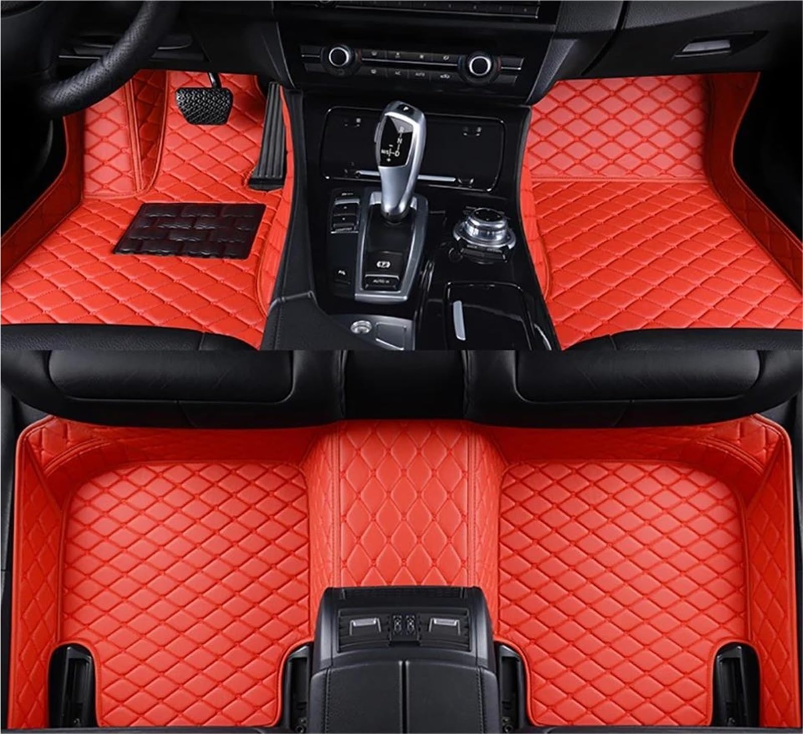 Tapis auto personnalisés KIA K3 Forte Cerato pour voyager en confort rouge hybrid