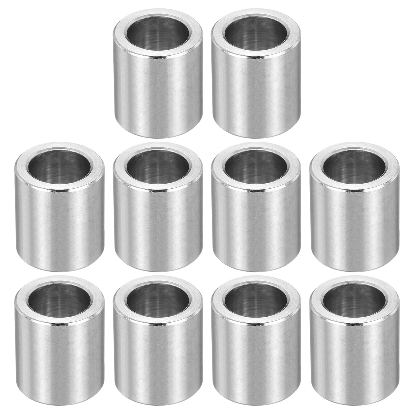 PATIKIL M8 Stainless Steel Spacers, 12Pcs Metal Spacer 8mm ID x 12mm OD x 13mm L Screw Standoff for 5/16" or M8 Screw