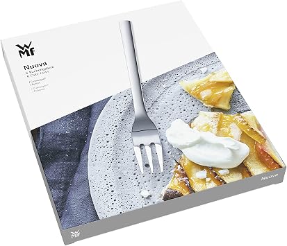 WMF Nuova Steel 6-Piece Cake Fork Set