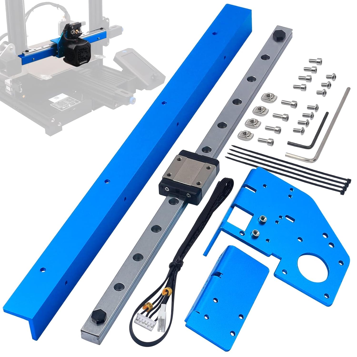 ENOMAKER Ender 3 Upgrade Linear Rail Guide Kit with Direct Drive