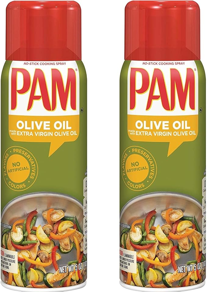 PAM Olive Oil Cooking Spray, 5 Oz (2 Pack) Amazon.ca Grocery