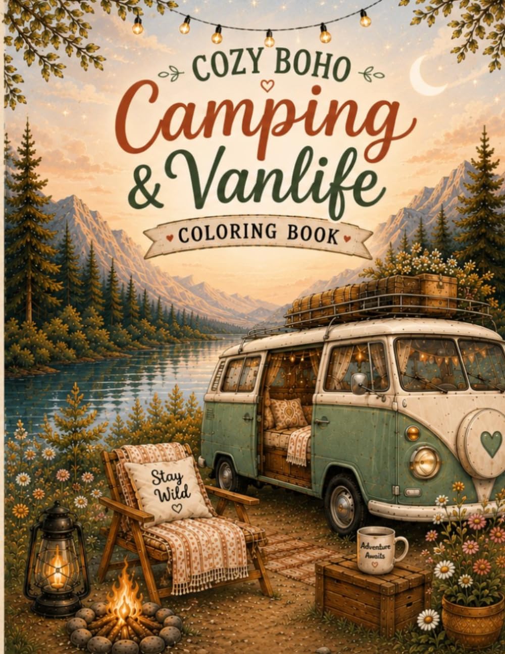 Cozy Boho Camping & Vanlife: Relaxing Camping, Campers & Nature Scenes