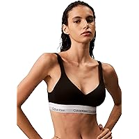 Calvin Klein Reggiseno a Bralette Donna Lift Elasticizzato, Nero (Black)