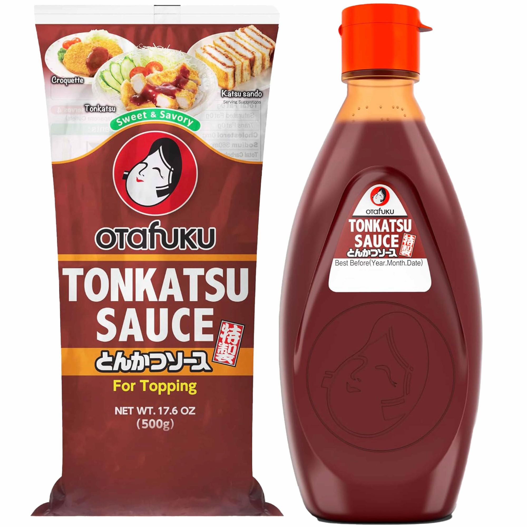 Amazon.com : Otafuku Tonkatsu Sauce - 500g Authentic Japanese