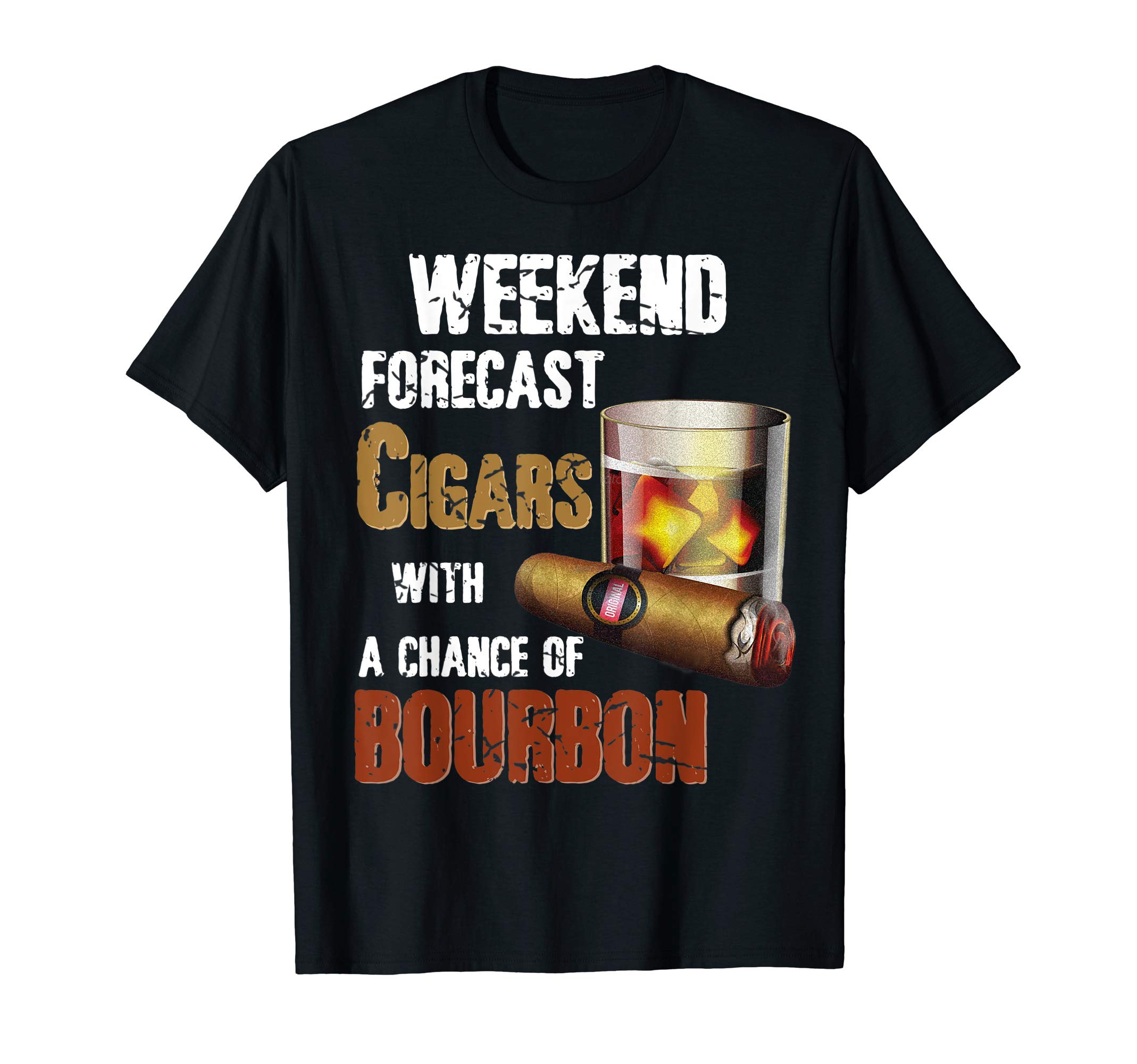 Cigar Smoke Shirt Drink Scotch Smoker Gift TShirtBourbon Cigar Lover T-Shirt Cigars Smokers Whiskey Drinking