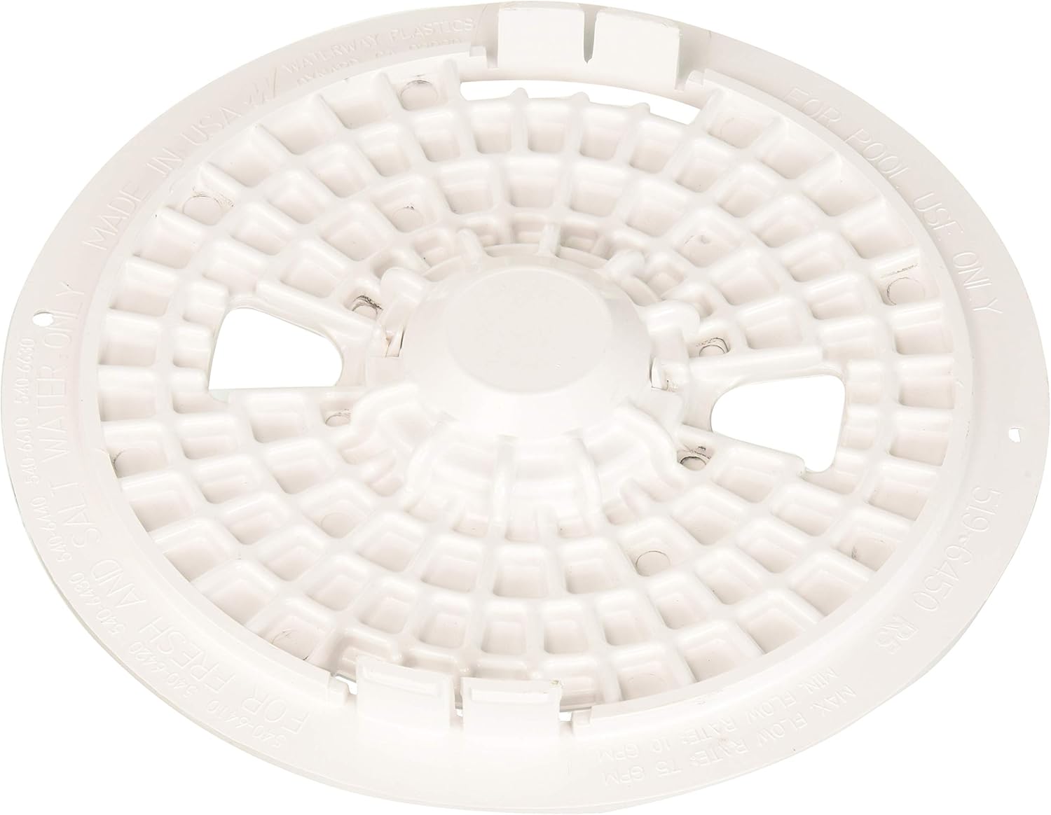 Waterway 540-6470Waterway Lid, White