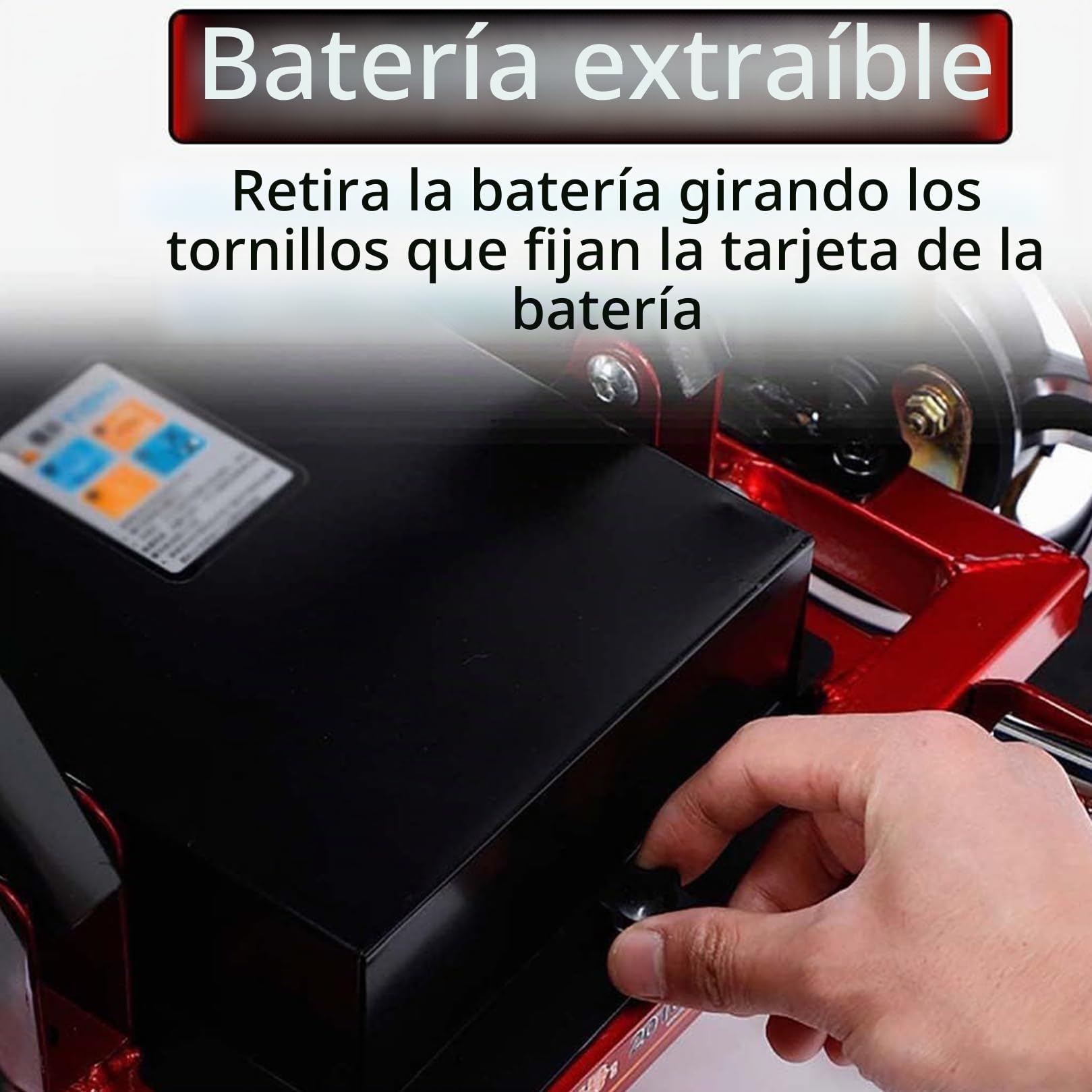 Scooter de movilidad plegable,Scooter electrico discapacitados Es muy adecuado para personas discapacitadas y personas mayores,Equipado con batería de 20 Ah Mayores Fácil de operar(Rojo)