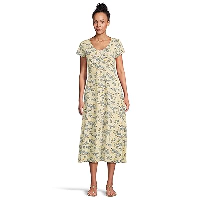 Toad&Co Rose Midi Short Sleeve Dress Women