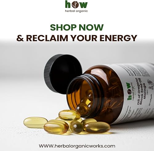 Miniatura 7 de Aceite de orégano, aceite de semilla negra y cápsulas blandas de moringa  60 cápsulas veganas  Suplemento dietético de mezcla de hierbas  Sin OMG,