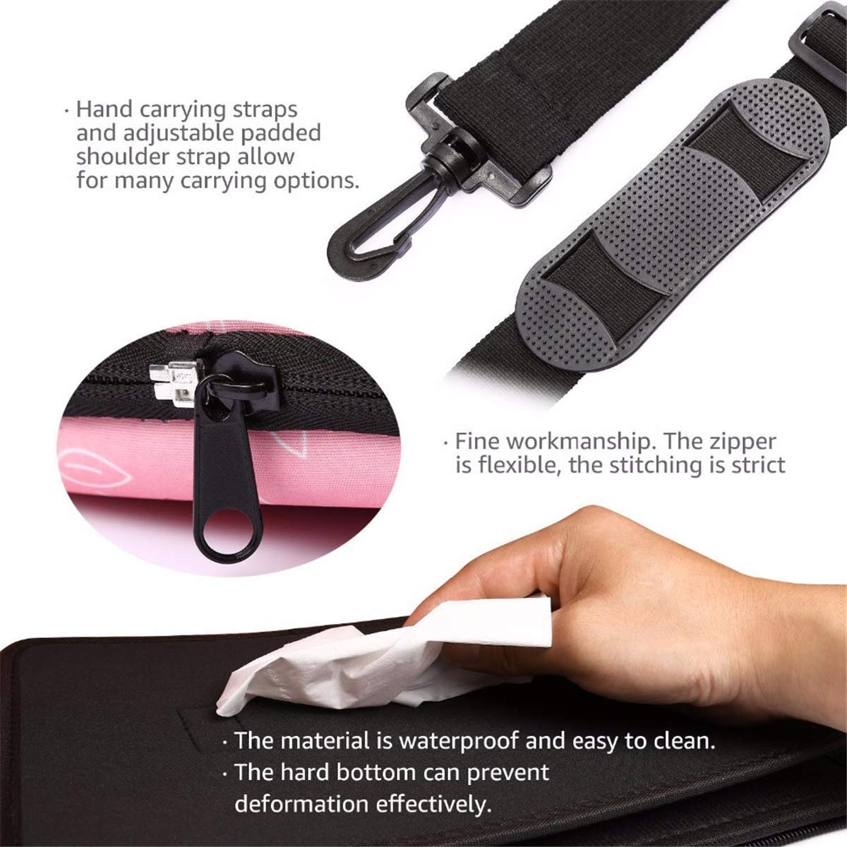 BLACK DOG Carry Bags for Pets Portable Pet Handbag Carrier Comfortable Travel Carry Bags for Cat Dog Puppy Small Animals Apricot Small 32 * 20 * 22 -(Color May Vary). (QF-E6Q8-SL0Q) 4