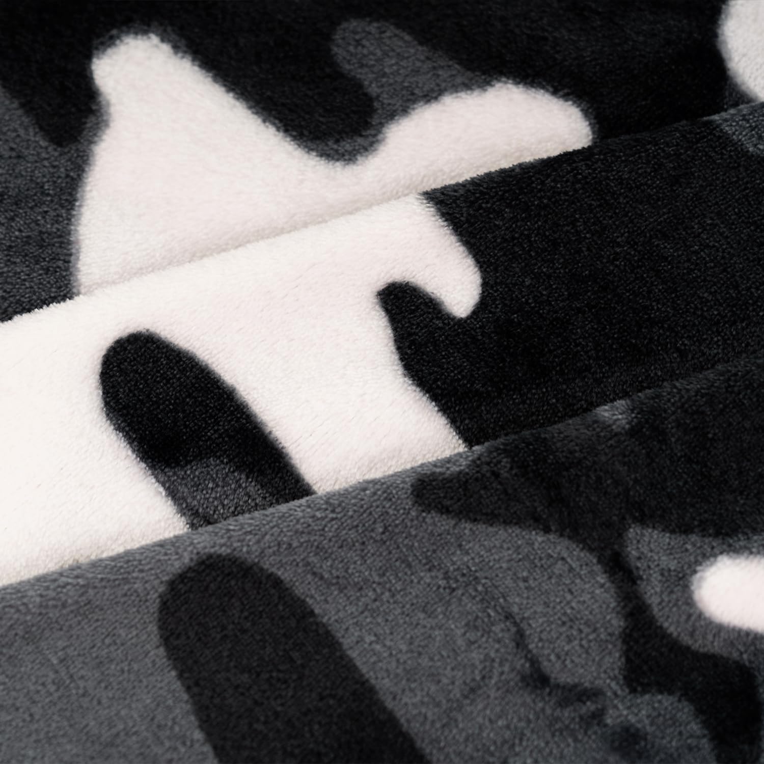 HommomH Camouflage Blanket, Black Camo Gifts for Hunting, 50"x60" - Image 6