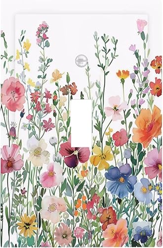 Miniatura 103 de Placa de pared de doble palanca de 2 cuadrillas con diamantes brillantes con diamantes, bonito ojo fucsia, placa frontal decorativa para dormitorio