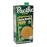 Pacific Foods Organic Chicken Bone Broth With Sea Salt, 32 oz Carton