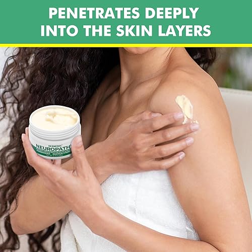 Miniatura 6 de Crema para aliviar el dolor neuropatía nervioso con efecto refrescante, máxima resistencia para pies, manos, piernas, músculos, articulaciones,