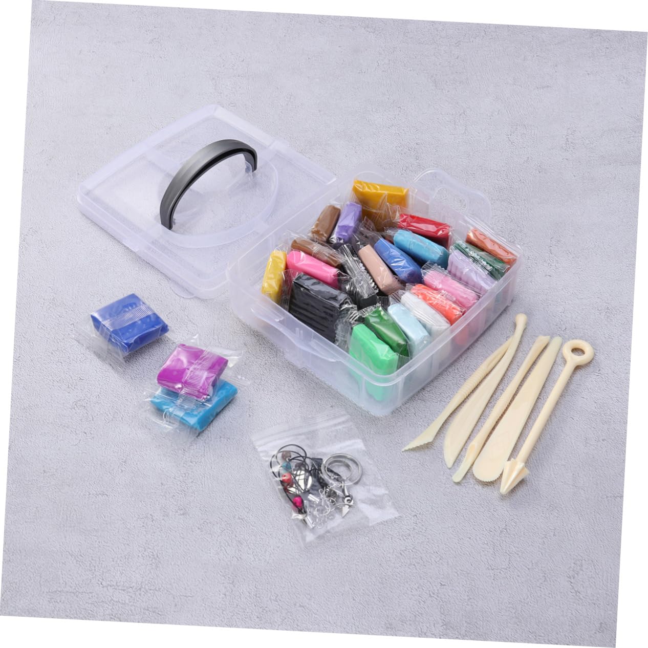 Kit de Arcilla Polimérica para Modelar 24 Colores para Niños