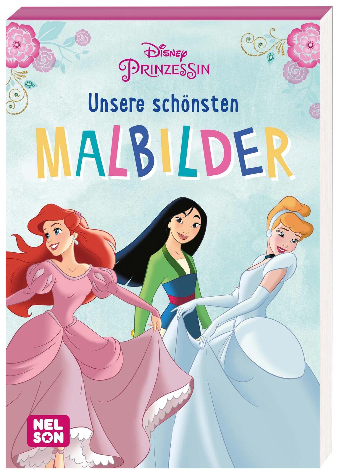 Disney Prinzessin: Unsere schönsten Malbilder: Mehr als 60 Ausmalmotive | Malblock für Kinder ab 4 Jahren (Disney Prinzessin: Komm mit ein eine zauberhafte Welt!)