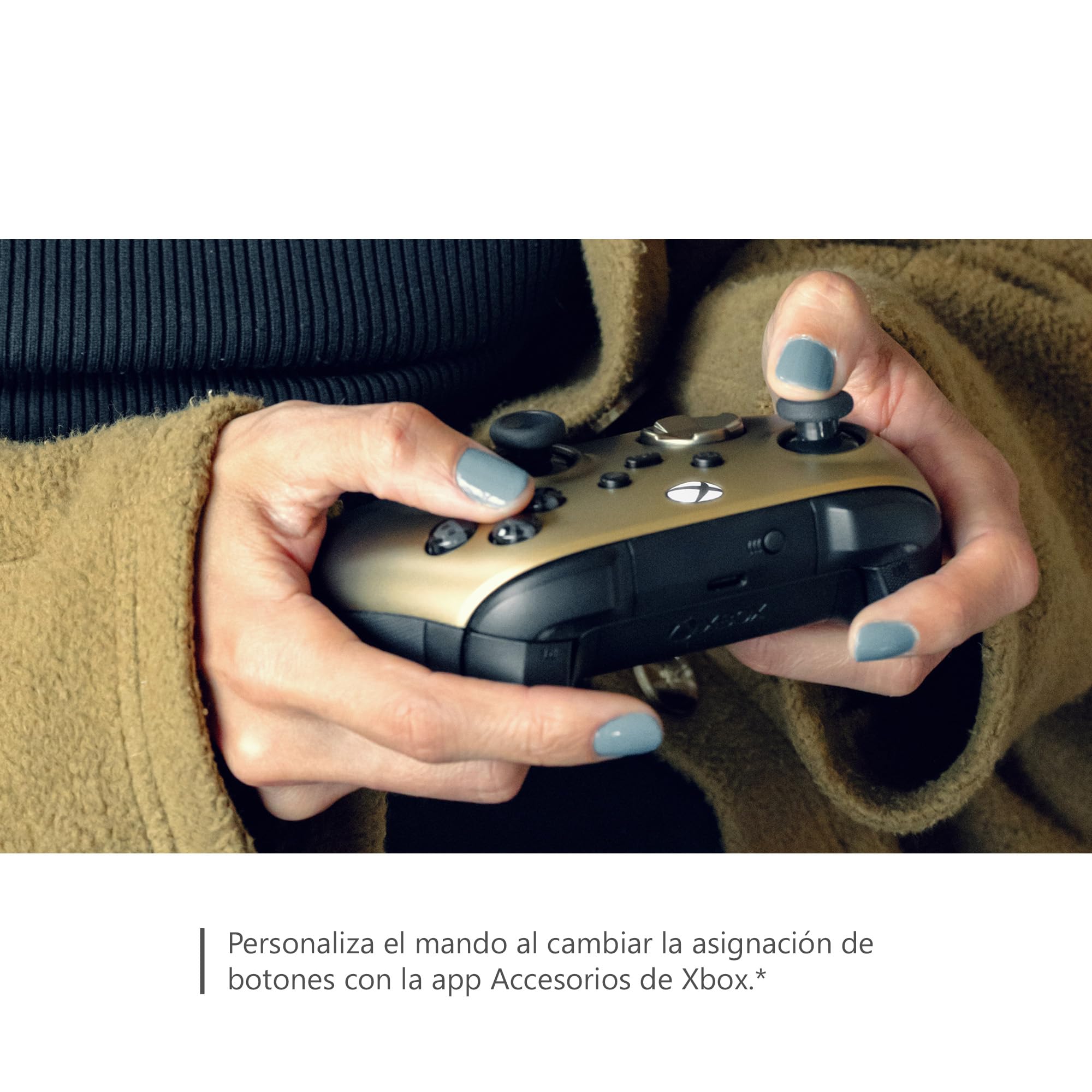 Xbox Controller Wireless Gold Shadow Special Edition Series X|S, One, Windows 10/11, iOS y Android