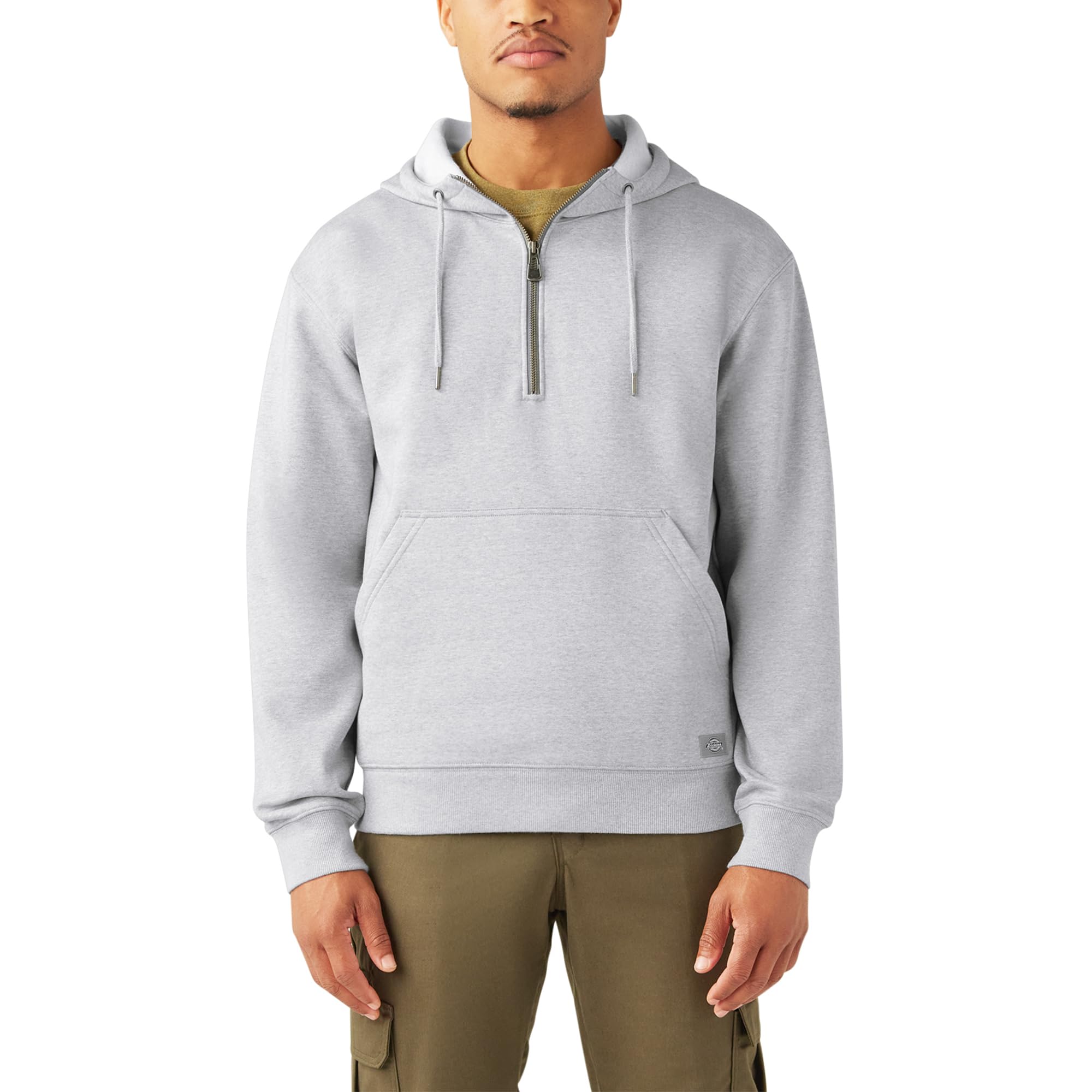 Dickies Męska bluza z kapturem na zamek błyskawiczny Mężczyźni Mens Quarter Zip Hoodie