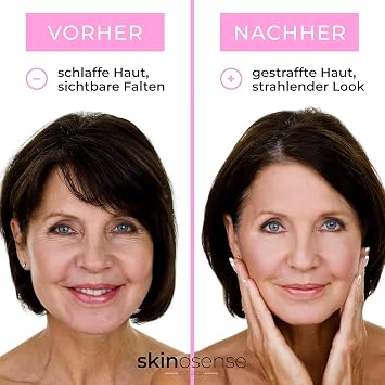 BX Booster Serum Face - Anti-Ageing Peptides & Hyaluronic Care Vegan Collagen & Vitamin C Serum for Optically Firmer Skin - 30 ml