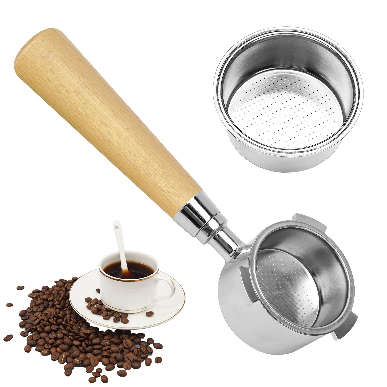 Porte-filtre sans fond 51 mm pour sublimer votre rituel café DeLonghi EC680