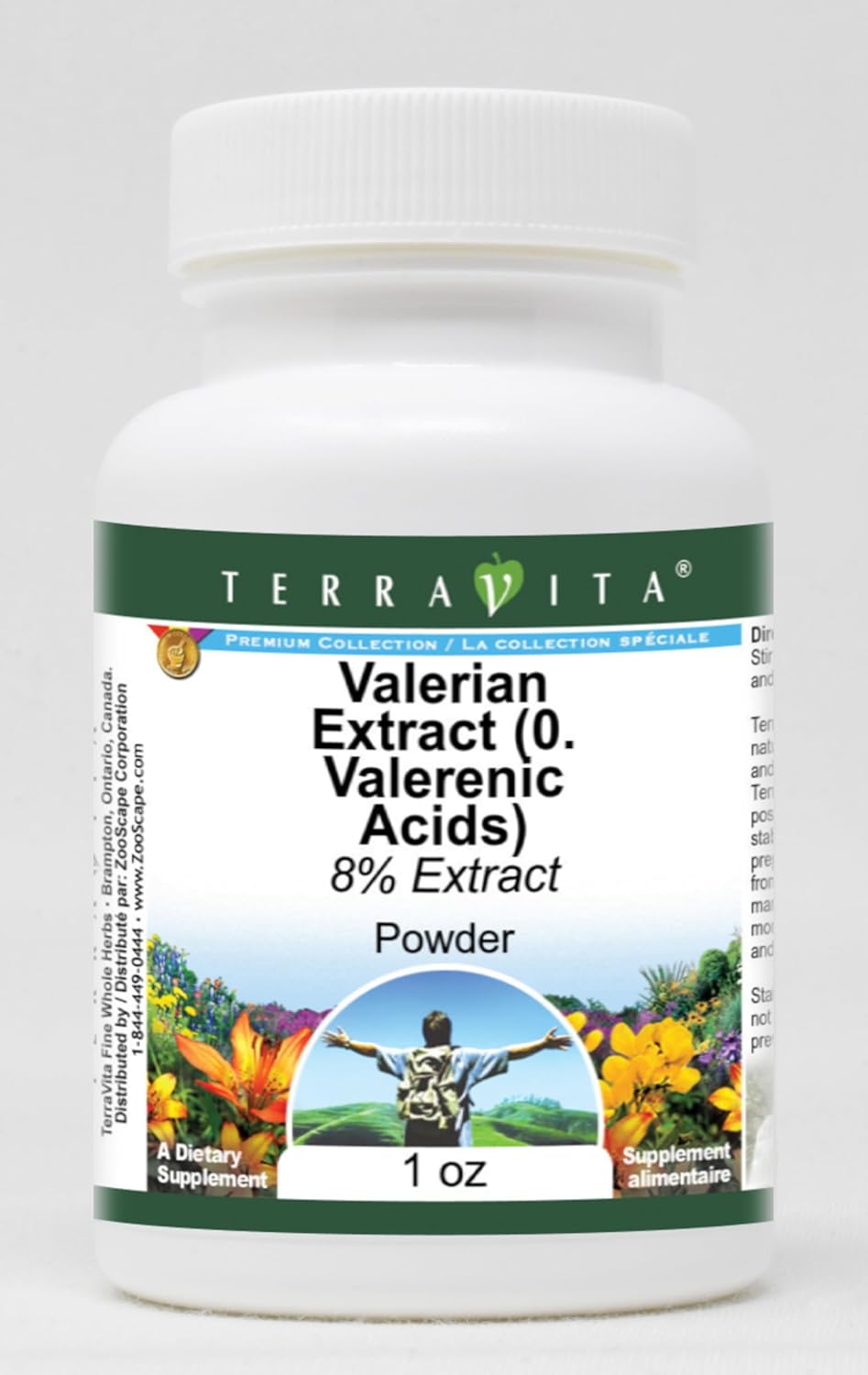 Valerian Extract (0.8% Valerenic Acids) Powder (1 oz, ZIN: 512432) - 3 Pack