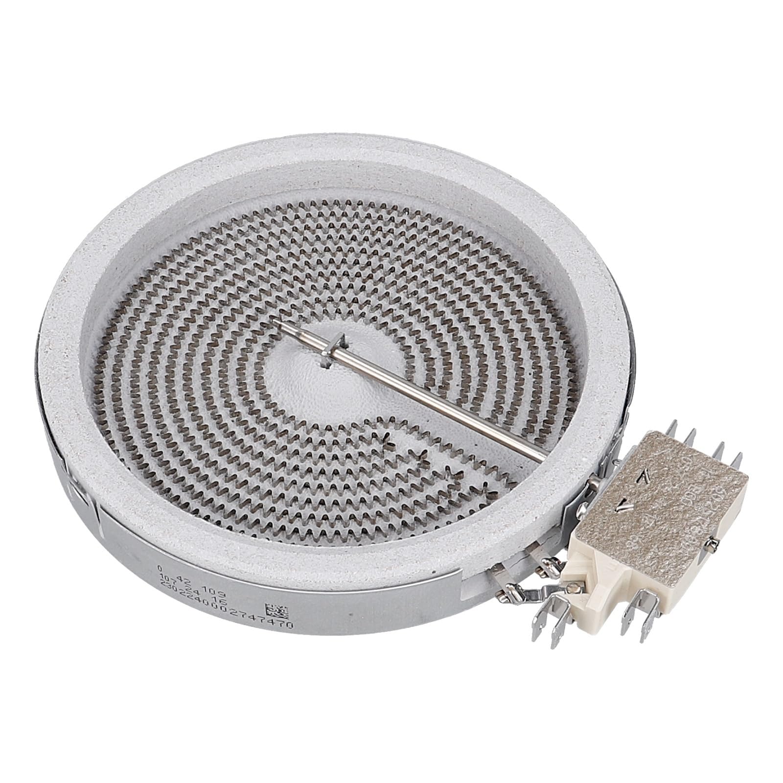 Strahlheizkörper Einkreis Glaskeramikkochfeld 1200W Ø 140mm Ego 1054113034 HiLight-Heizkörper mit Temperaturmelder passend Bosch Siemens 00289561 Constructa Balay Neff hce 3eb pke hln ch ca