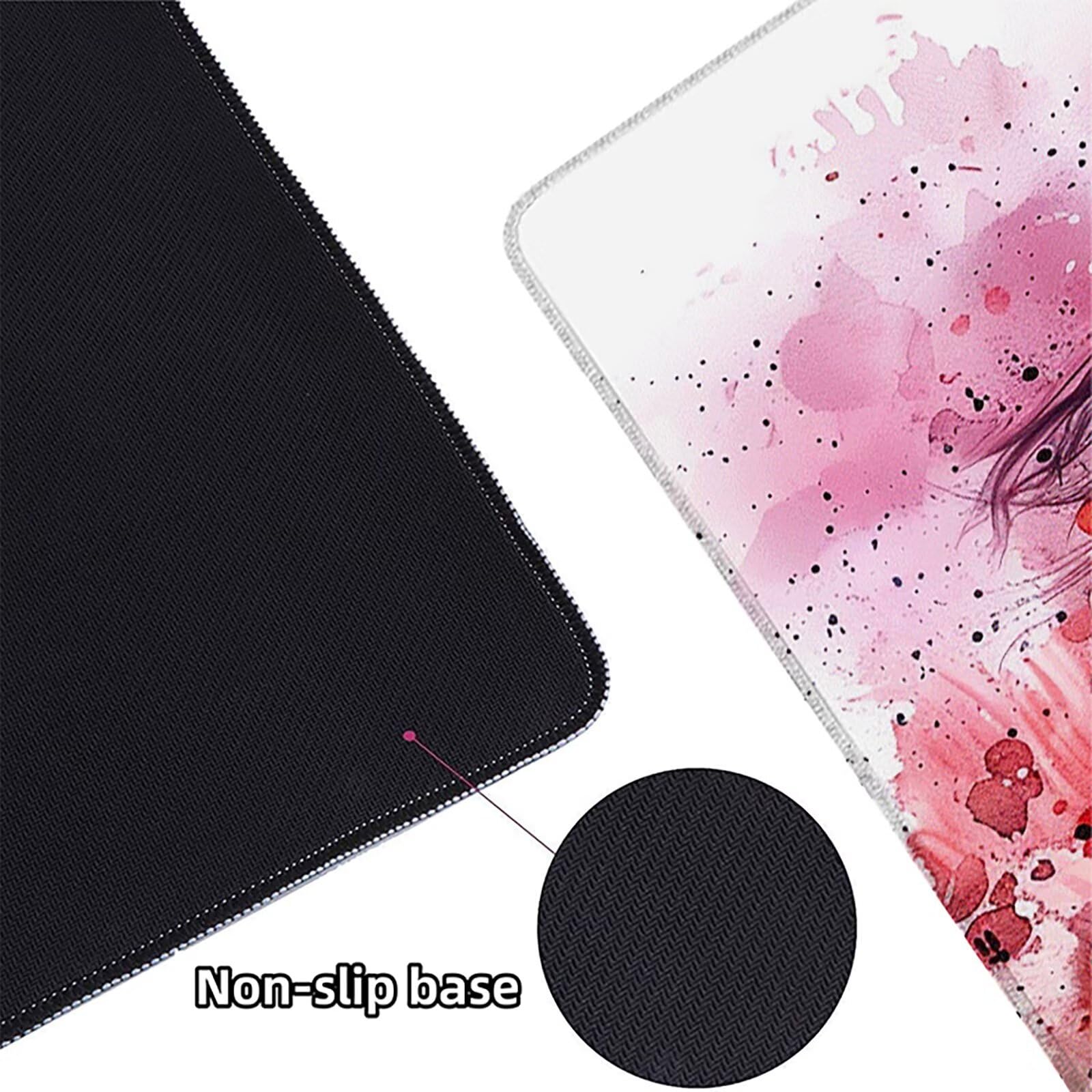 Caballo Alfombrilla Ratón Gaming XXL 1500 x 800 mm, Alfombrilla Gaming Color Mousepad con Base de Goma Antideslizante, Impermeable Desk Mat para Teclado y Raton, Accesorios Gaming, Regalos 4-M