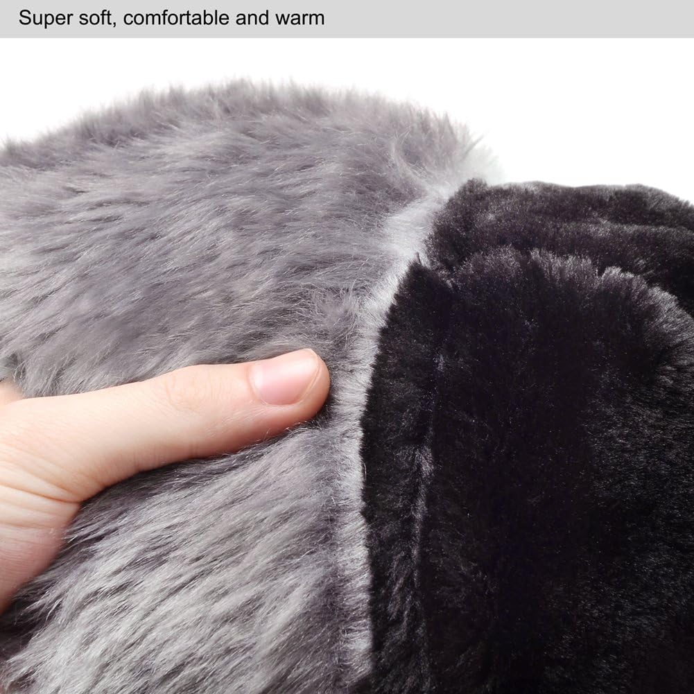 Odema Unisex Women Men Trooper Hat Ear Flap Bomber Hat Winter Fur Hunting Hat