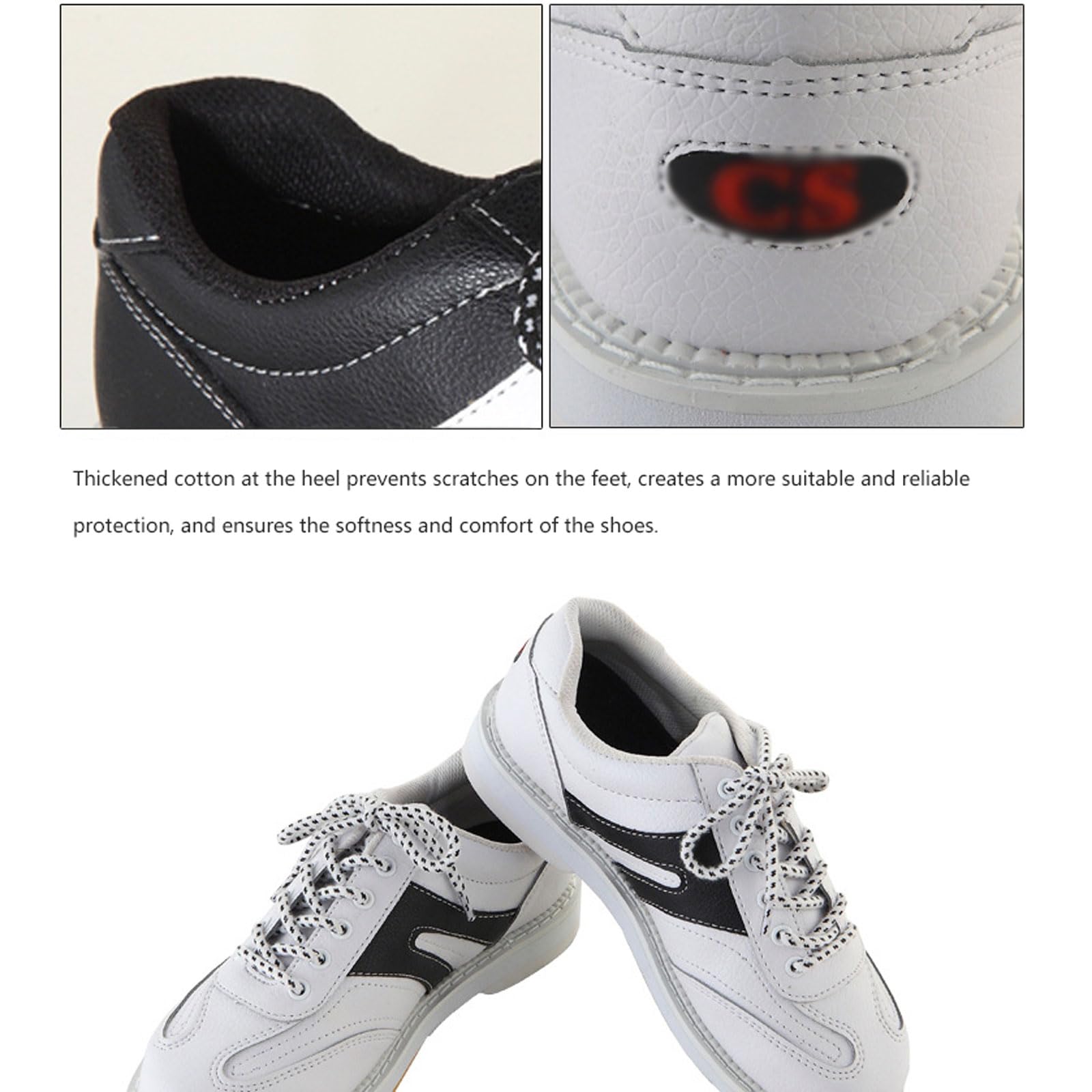 Scarpe da Bowling Unisex,Scarpe da Bowling Professionali,Scarpe da Bowling per Adulti,Scarpe da bowling da giardino,Leggera comode Non Slip Scarpe sportive moderne,per uomini,donne e adulti.
