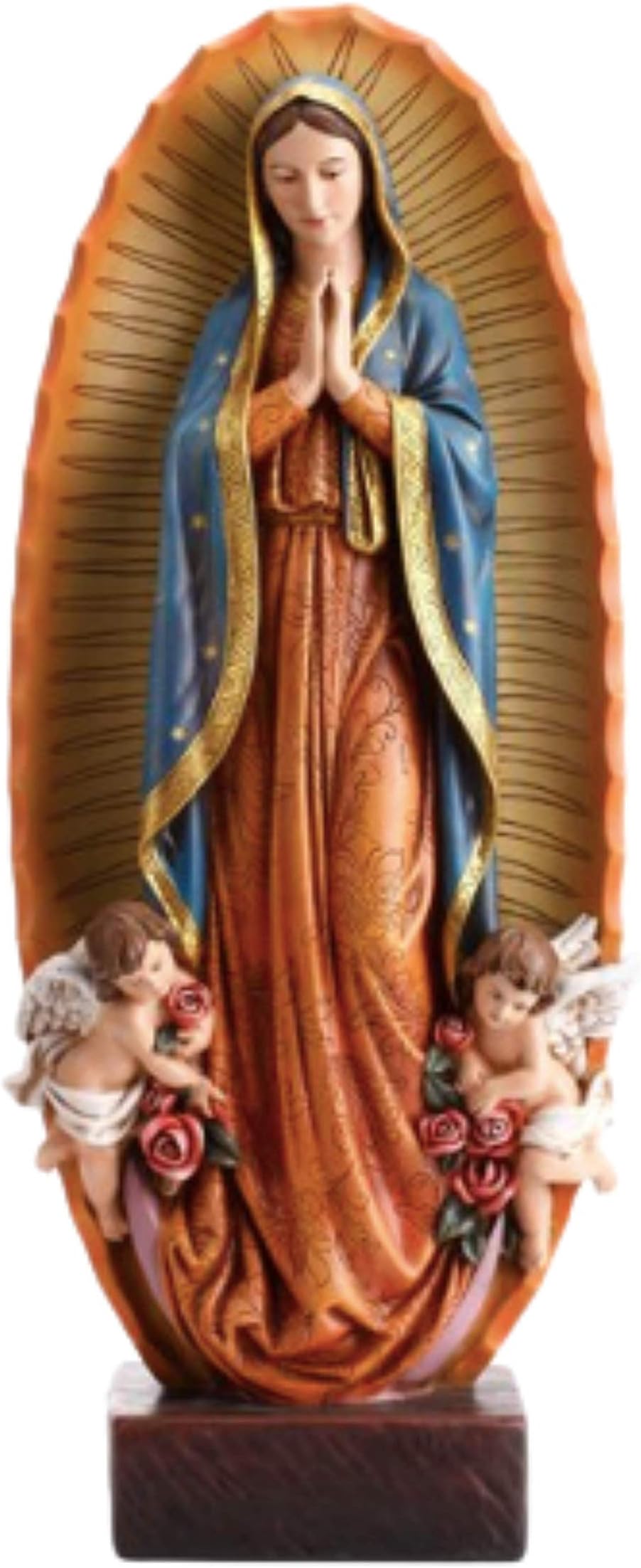Avalon Gallery Our Lady Virgen De Guadalupe Resin Statue, 23 1/2 Inch