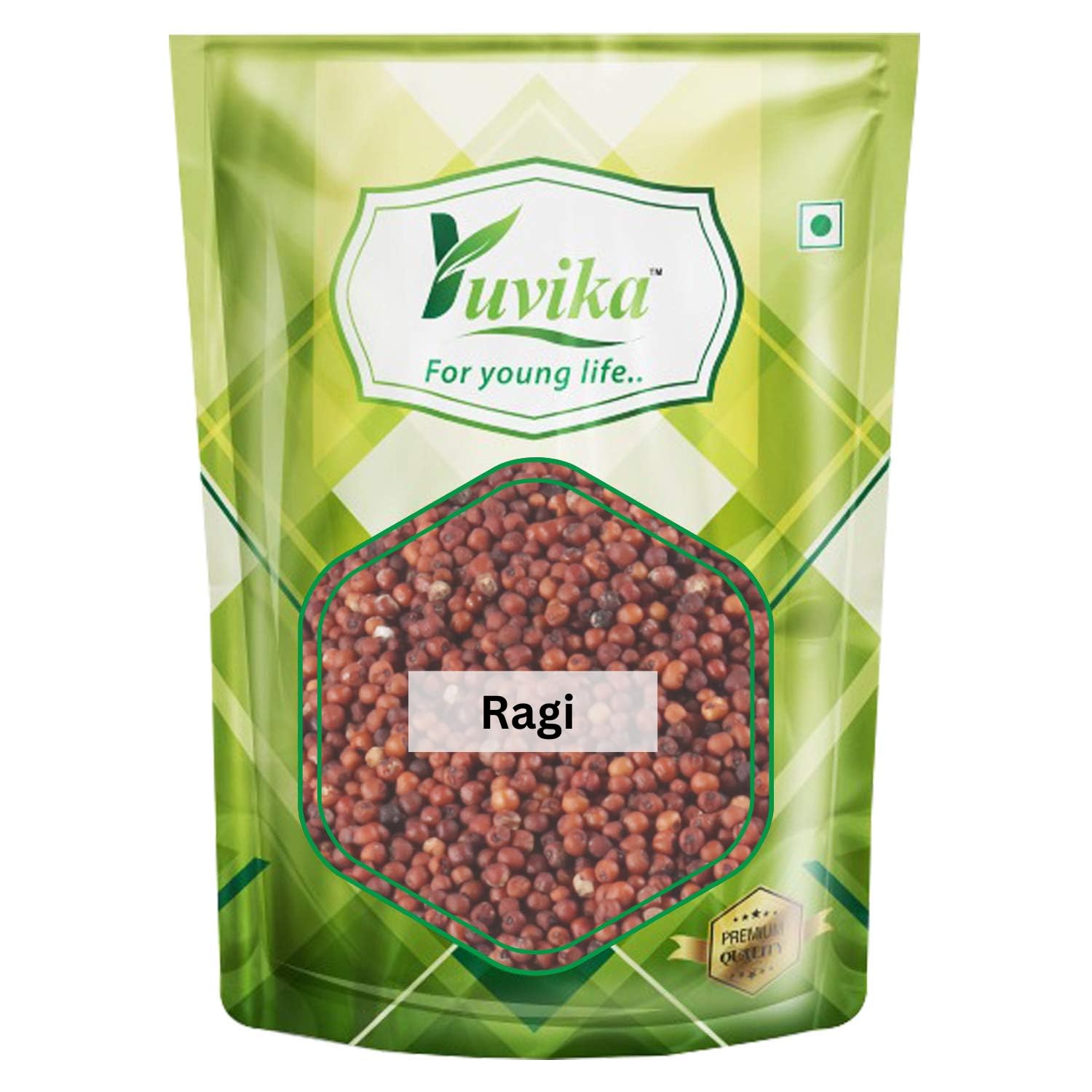 YuvikaRagi - Eleusine coracana - Finger Millet (800 Grams)