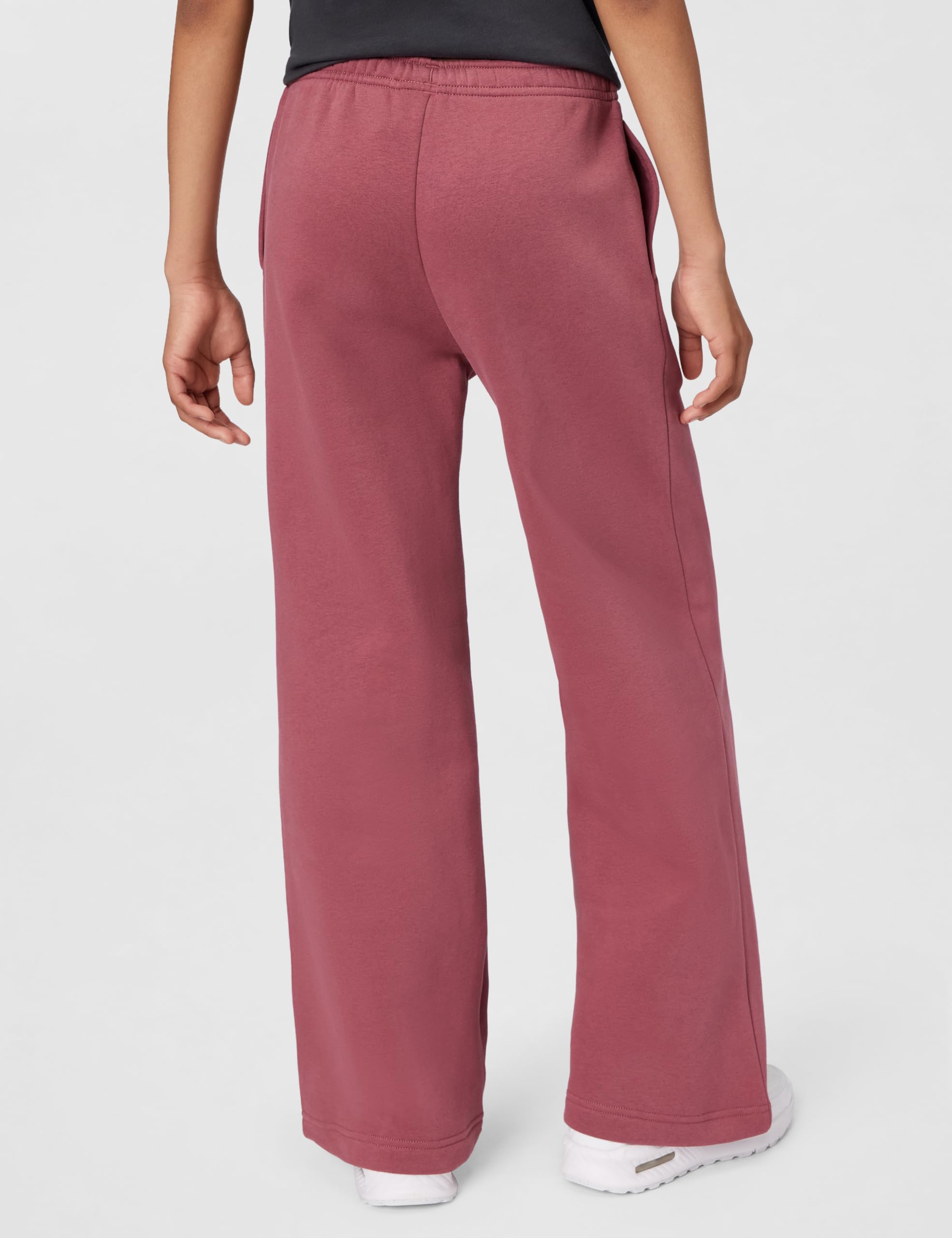 Nike - Sportswear Studio Fleece-Hose mit Offenem Saum, Pantaloni Bambine e Ragazze
