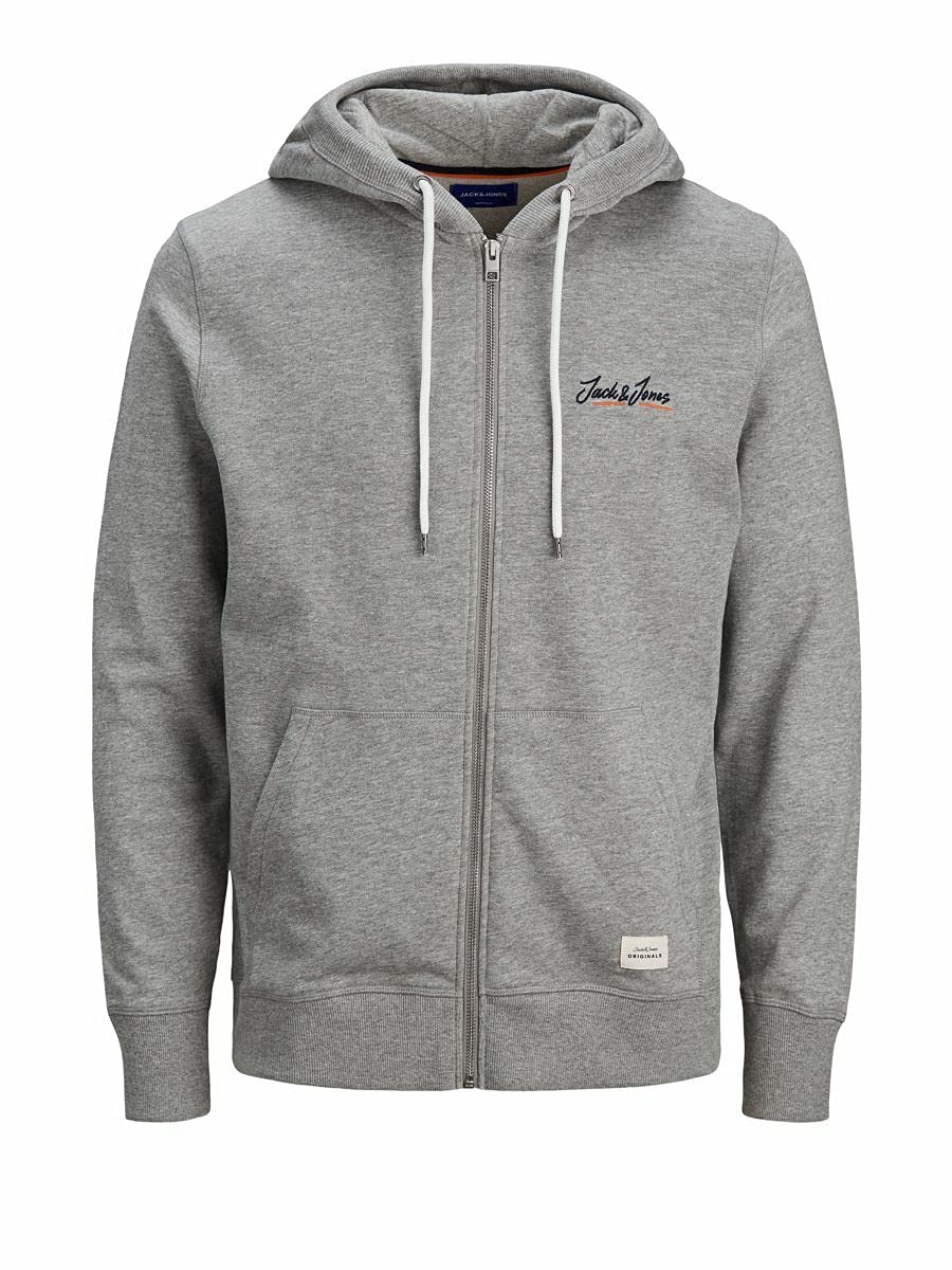 JACK & JONES Bluza z kapturem Mężczyźni JORTONS SWEAT ZIP HOOD STS