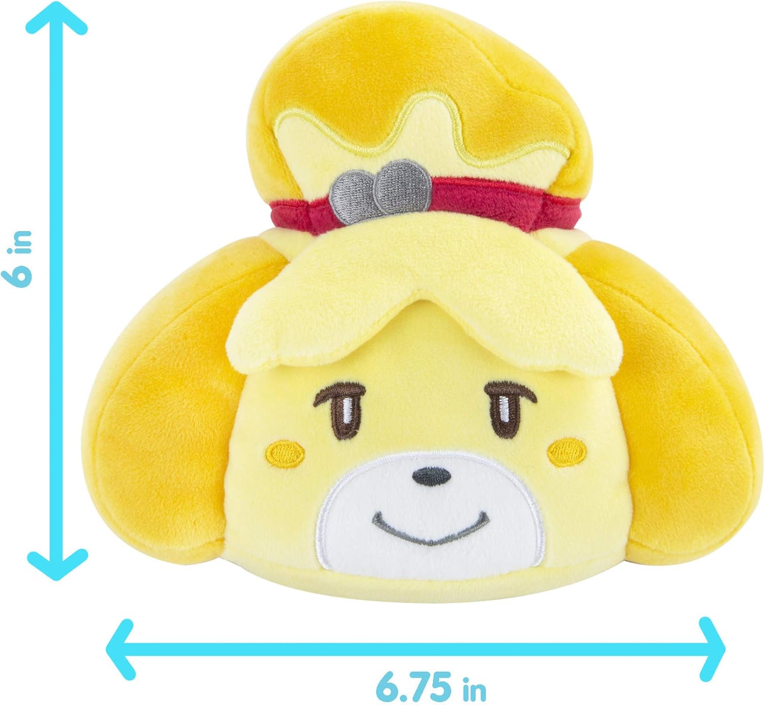 Club Mocchi-Mocchi- Nintendo Animal Crossing Plush — Isabelle Plushie — Collectible Squishy Plushies — 6 Inch