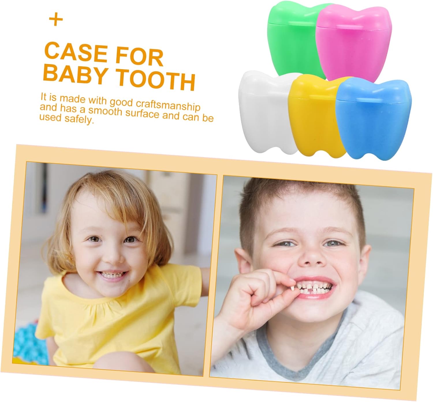 20Pcs Tooth Keepsake Box Tooth Saver Organizer for First Tooth Holder and Memory Storage for Boys