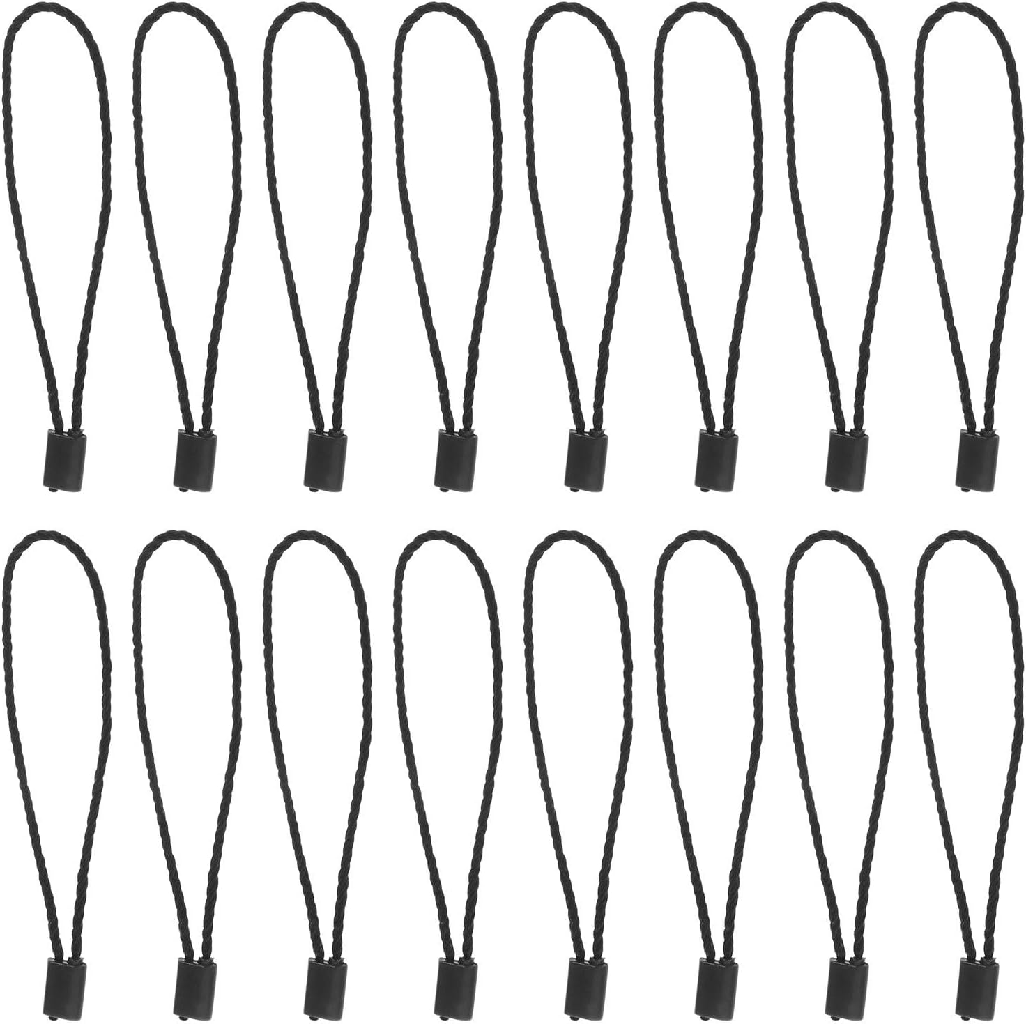 1900pcs Hang Tag String: Clothing Price Tag String Loop Fastener - Cotton Snap Lock Label Tie for Apparel Retail Travel Luggage Labels Craft Projects