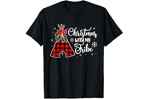 Christmas with My Tribe Family Pajamas