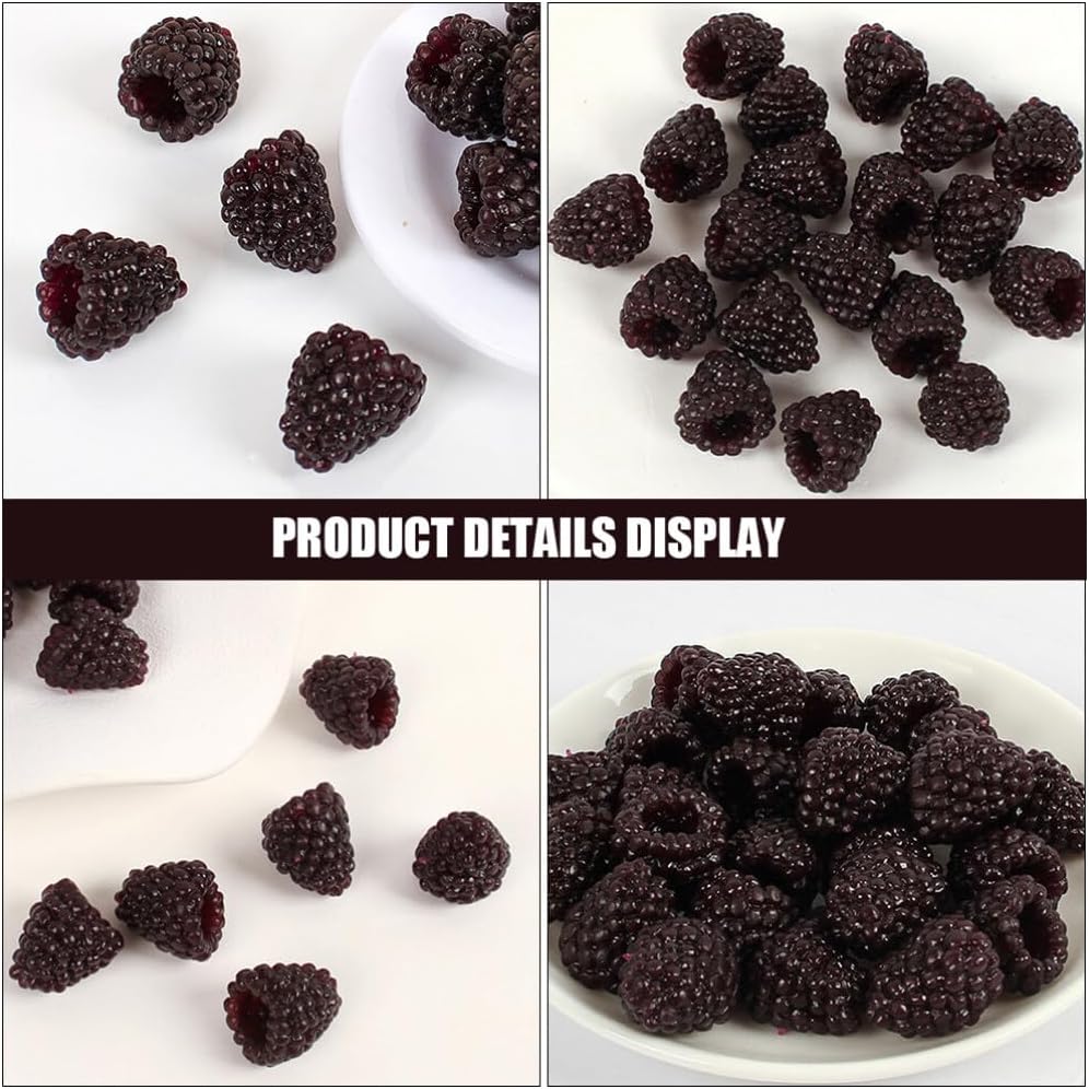 Alasum Artificial Strawberries & Amp; Raspberry Set, Lifelike Fake Berry Ornaments, Mini Simulation Fruit for DIY Crafts Home Kitchen Wedding Party Decoration (18Pcs)